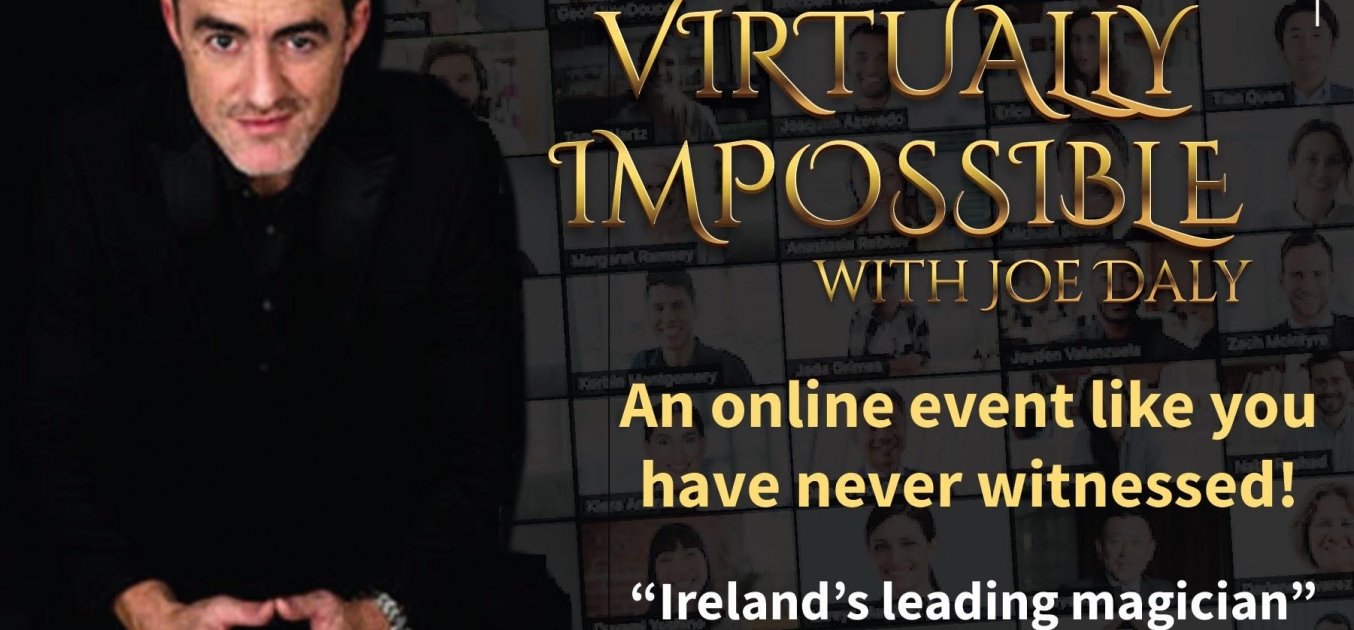 VIRTUALLY IMPOSSIBLE Magic Show with Joe Daly Poster