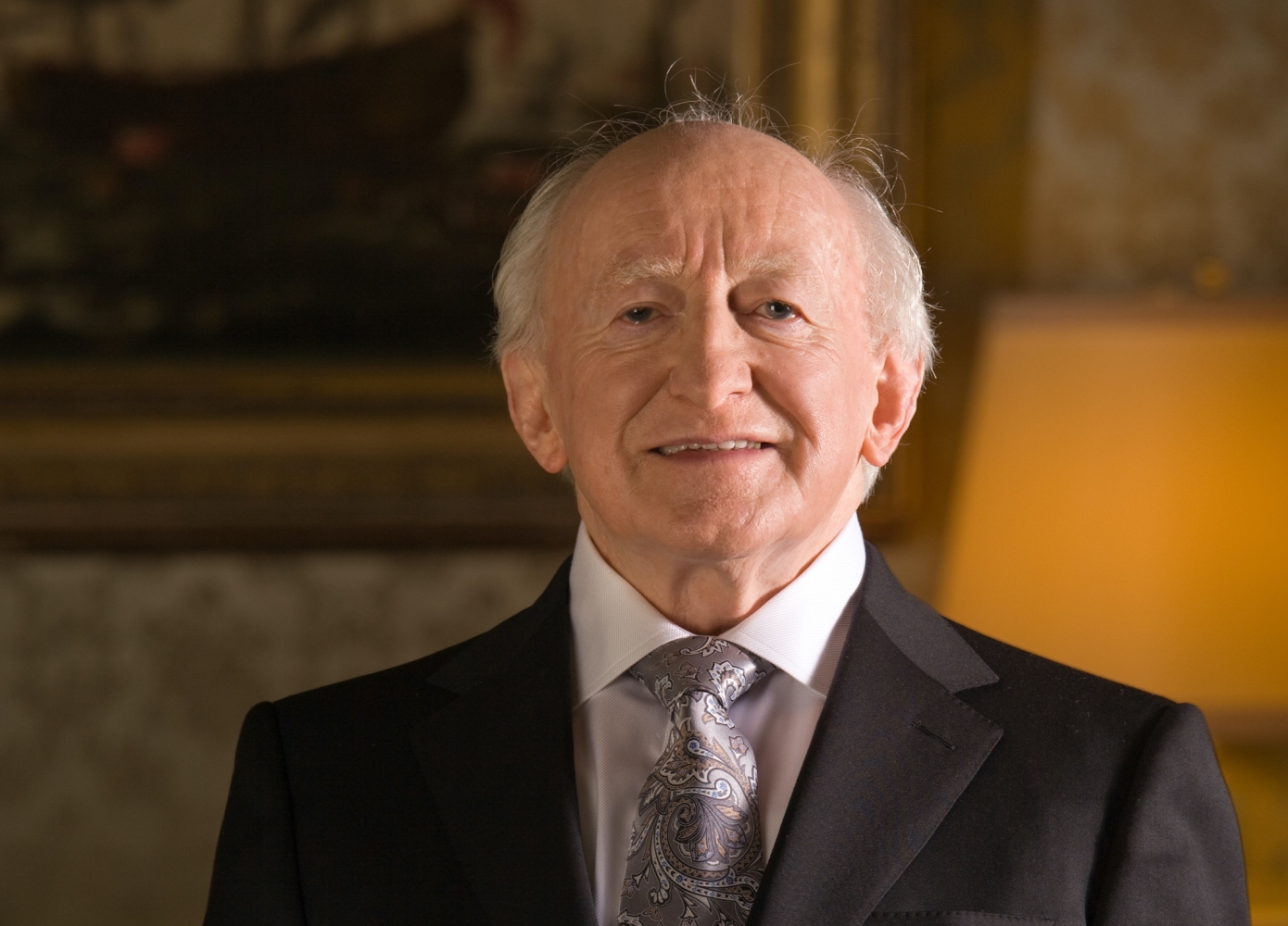 President Higgins official photograph with signature