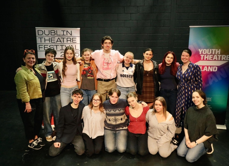 Young Critics 2025 at Dublin Theatre Festival. Photo Credit: Alan King.